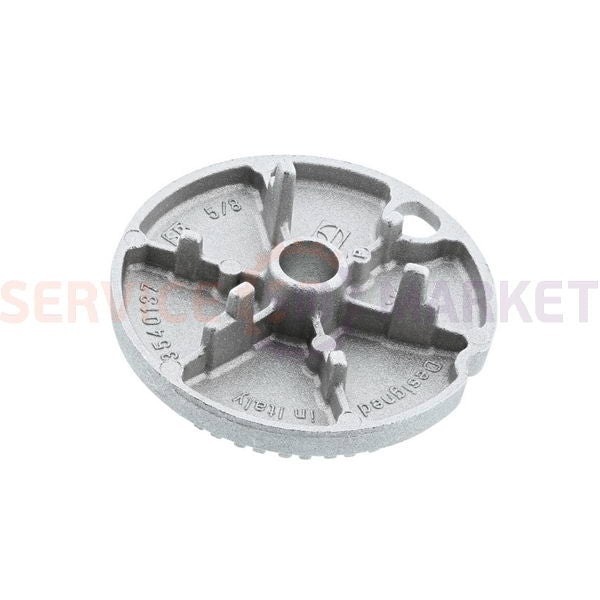 Burner - diffuser (medium) for gas stove D=70mm Electrolux