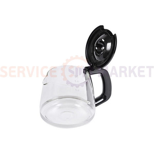 Flask + lid for coffee maker Electrolux black