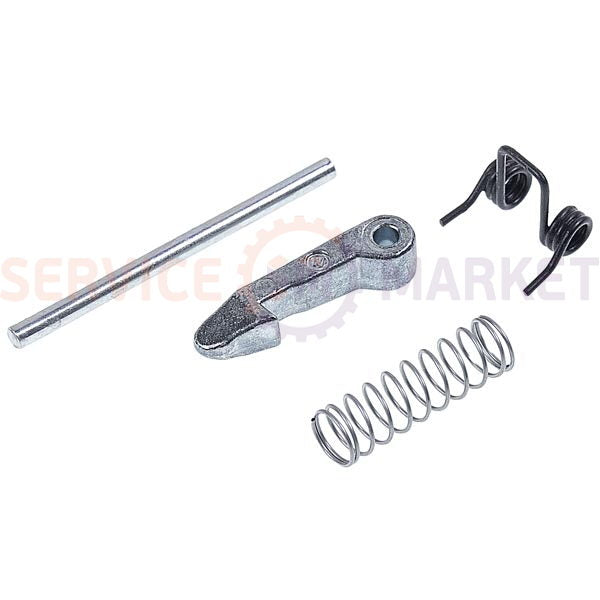 Door (hatch) handle assembly for Zanussi washing machine white