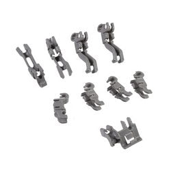Bosch Dishwasher Lower Folding Holder Clamps (4 pcs.)