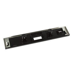 Front panel for oven Electrolux black