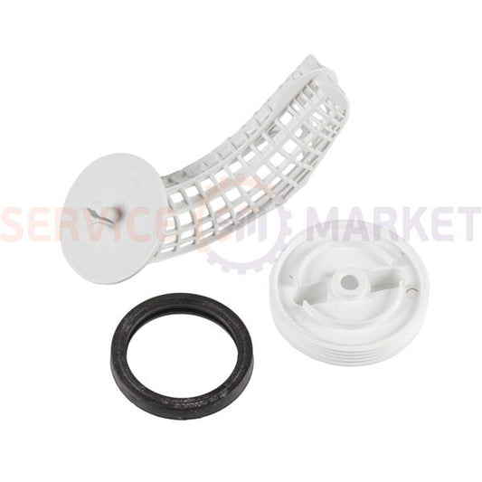 Pump filter assembly for Zanussi washing machine