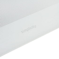 External door glass (with fastening) for oven 595x455mm Gorenje