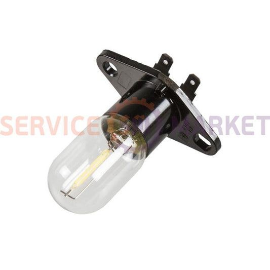 Bulb in a housing for a microwave oven 1W 230V (L-shaped terminals) Electrolux
