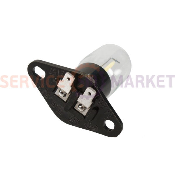Bulb in a housing for a microwave oven 1W 230V (L-shaped terminals) Electrolux