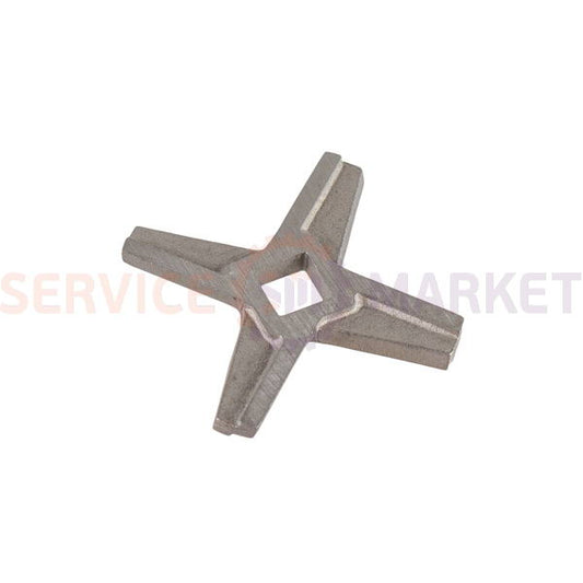 Knife for attachment of meat grinder food processor D=50.5mm s=4.5mm Ov.=9x9mm Electrolux