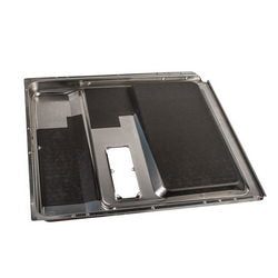 Interior of the door for a Zanussi dishwasher