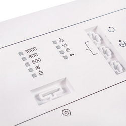 Front control panel cover for Gorenje washing machine