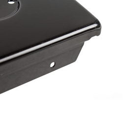 Front panel for electric stove Electrolux black