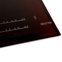 Glass ceramic hob for induction panel Electrolux