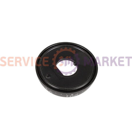 Limb (disk) of the knob for regulating the oven temperature for the Electrolux stove black