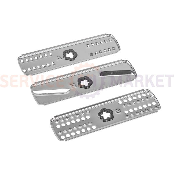 Set of inserts - graters (3 pcs. fine + potato pancakes + graters) for the Moulinex blender