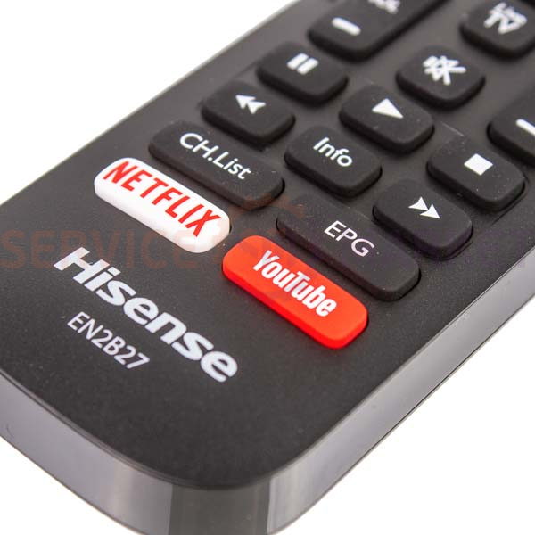 Remote control for Hisense TV