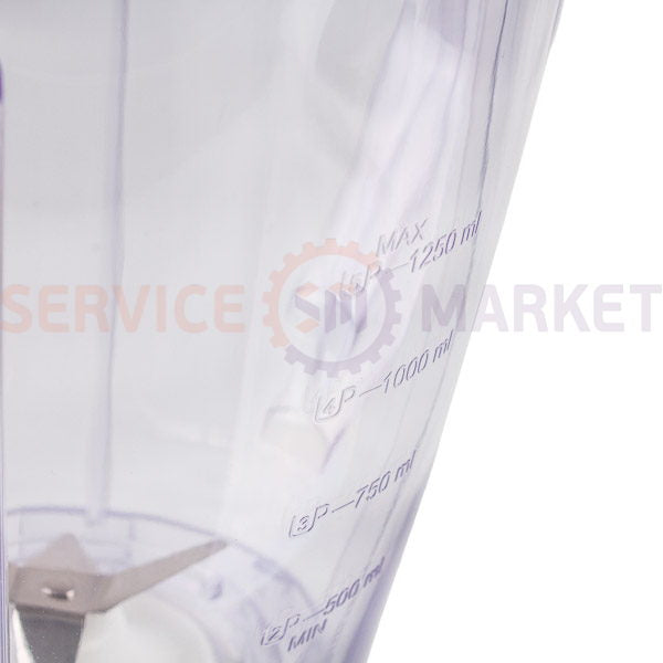 Blender bowl 1500ml with knife (without lid) for kitchen. comb. Gorenje