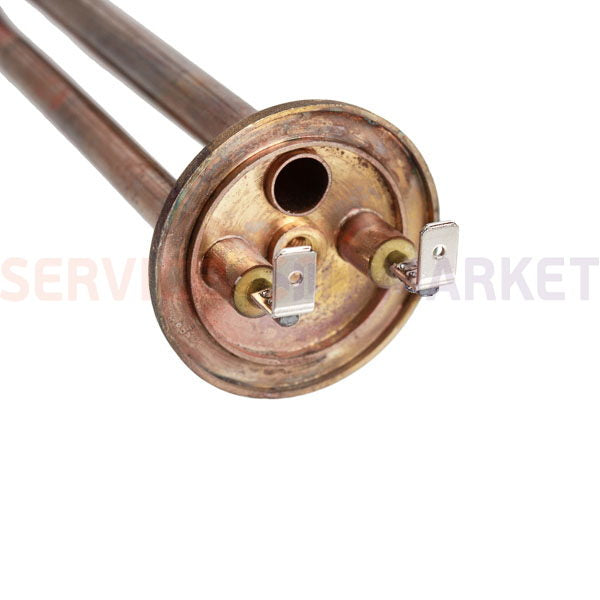 Heating element for boiler under anode 1500W (copper L-shaped) flange 48mm under sensor anode M8 Tesy