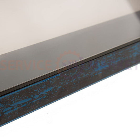 Glass door assembly for AEG wine refrigerator