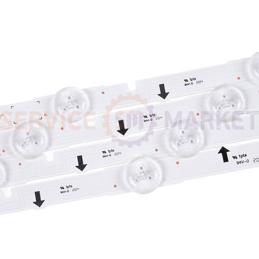 Set of LED backlight D4GE-320DC1-R2 2014SVS32HD for 32" Samsung TV