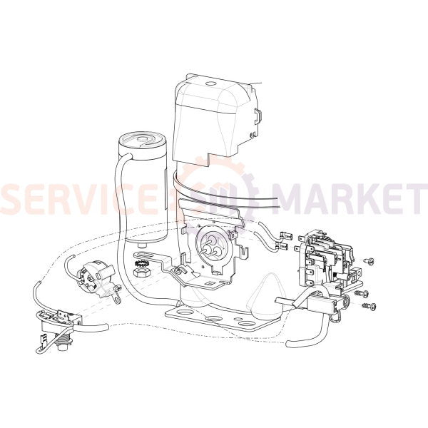 Compressor for refrigeration EMBRACO NE2130Z R134a 313W (with starting relay CSIR)