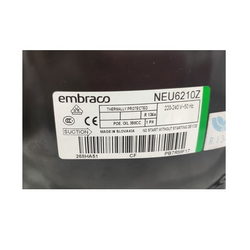 Compressor for refrigeration EMBRACO ASPERA NEU6210Z R134a 1243W (with starting relay CSIR)