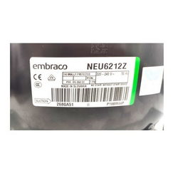 Compressor for refrigeration EMBRACO ASPERA NEU6212Z R134a 1450W (with starting relay CSIR)