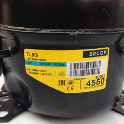 Compressor for refrigeration. SECOP (DANFOSS) TL5G R134a 109W (with starting relay RSIR/CSIR)