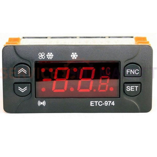 Controller Elitech ETS-974 (microprocessor 2 sensors) 220V 8A