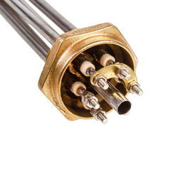 Shade block 9 kW 300AISI 220-380V (stainless steel) L=300mm nut 1.5'for electric boiler SANAL