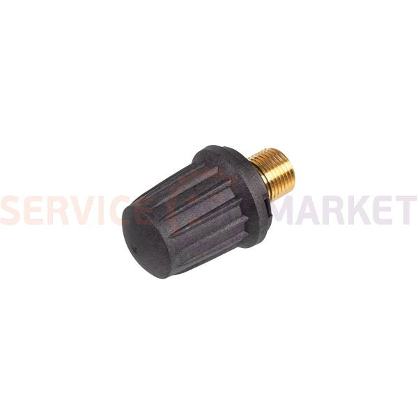 Plug with safety valve for Karcher steam cleaner