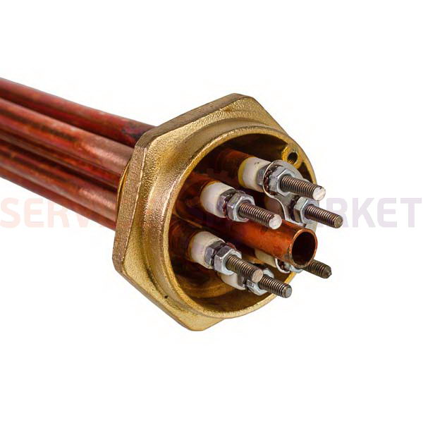 Heating element block BALCIK 15000W 220V (copper) L480 nut 1.5"(48mm) for electric boiler