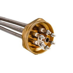 Shade block 6 kW 220V (stainless steel) L=335mm nut 2" for electric boiler Balcik