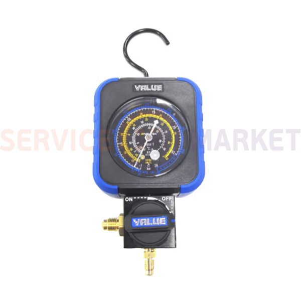 Манометрический коллектор 1- вентильный VRM1-B-404 NAVTEK VALUE низкого давления (R22 R134a R410a R4