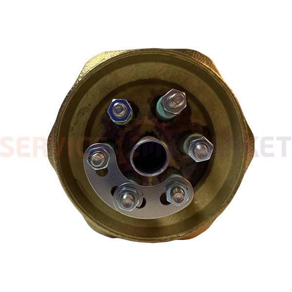 Heating element block 7500W 220/380V (stainless steel), L=295mm nut 2" for electric boiler TERMO-MIX