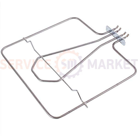 Lower heating element for oven 1050W 230V + 450W 98V B=335mm L=345mm TORMEC Candy