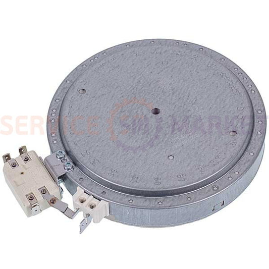 Whirlpool 481231018887 Hotplate 1200W for glass-ceramic surface