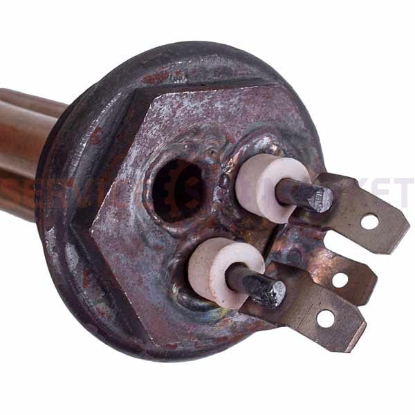 Heating element with thermostat for oil heating 910W L=550mm Thread D=32.5mm (left thread) +(ERA control+2M)