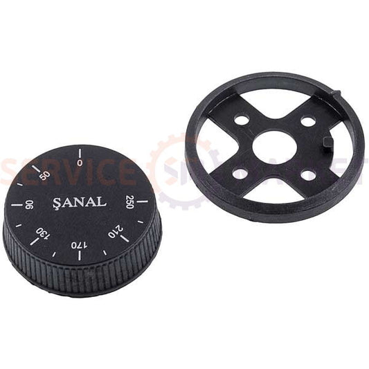 Thermostat control knob Sanal D=45mm black