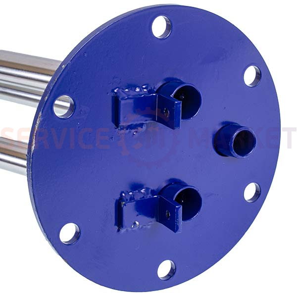 Flange for dry heating elements for boiler D external=125mm L tubes=440/440/420?mm Bosch