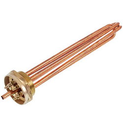 Shade block 6 kW copper L=300mm nut 2&apos&apos for electric boiler SANAL