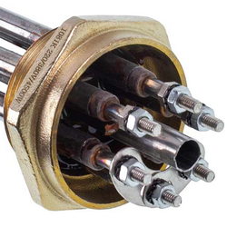 Shade block 4.5 kW 220-380V (stainless steel) L=290mm nut 1.5&apos'for Koolwen electric boiler