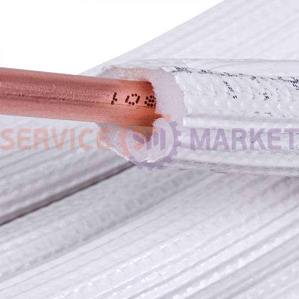 Copper pipe in insulation 1/4'' 1m (D=6mm, coil 25m) ISOCLIMA spa (sales multiples of 25m)