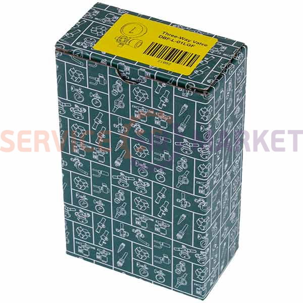 Manometric manifold 1-valve DBF-L-01LGF (R-22 R-410A R-134A R-404A) low pressure (1/4''-1/4'' SAE)