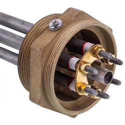 Shade block for electric boiler Kawai 7.5 kW 220-380V (stainless steel) L=340mm nut 2&apos&apos