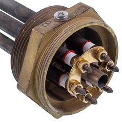 Shade block for electric boiler Kawai 9 kW 220-380V (stainless steel) L=380mm nut 2&apos&apos