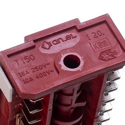 Switching oven modes Electrolux 140126166010 (9 positions)