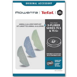 Set of microfiber brushes for robot cleaner Rowenta ZR185001 (3 pcs.)