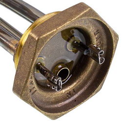 Heater for boiler 1200W (copper) nut 54mm (anode M6) thread L>165mm