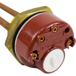 Heat for boiler with thermostat 3500W (copper) L=260mm flange 54mm 1 tube for sensor