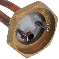 Heat for boiler 3000W (copper) L=330mm, nut 1 1/4&apos&apos