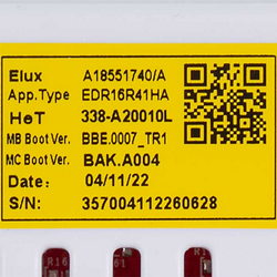 AEG dryer Control module 140185517400 (without firmware)
