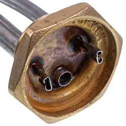 Heating element for cast iron batteries BALCIK 1500W (stainless steel) L=370mm D thread = 1 1/4&apos&apos (left-hand thread)